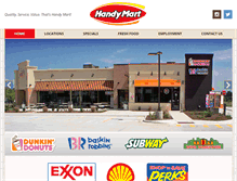 Tablet Screenshot of handymart.com